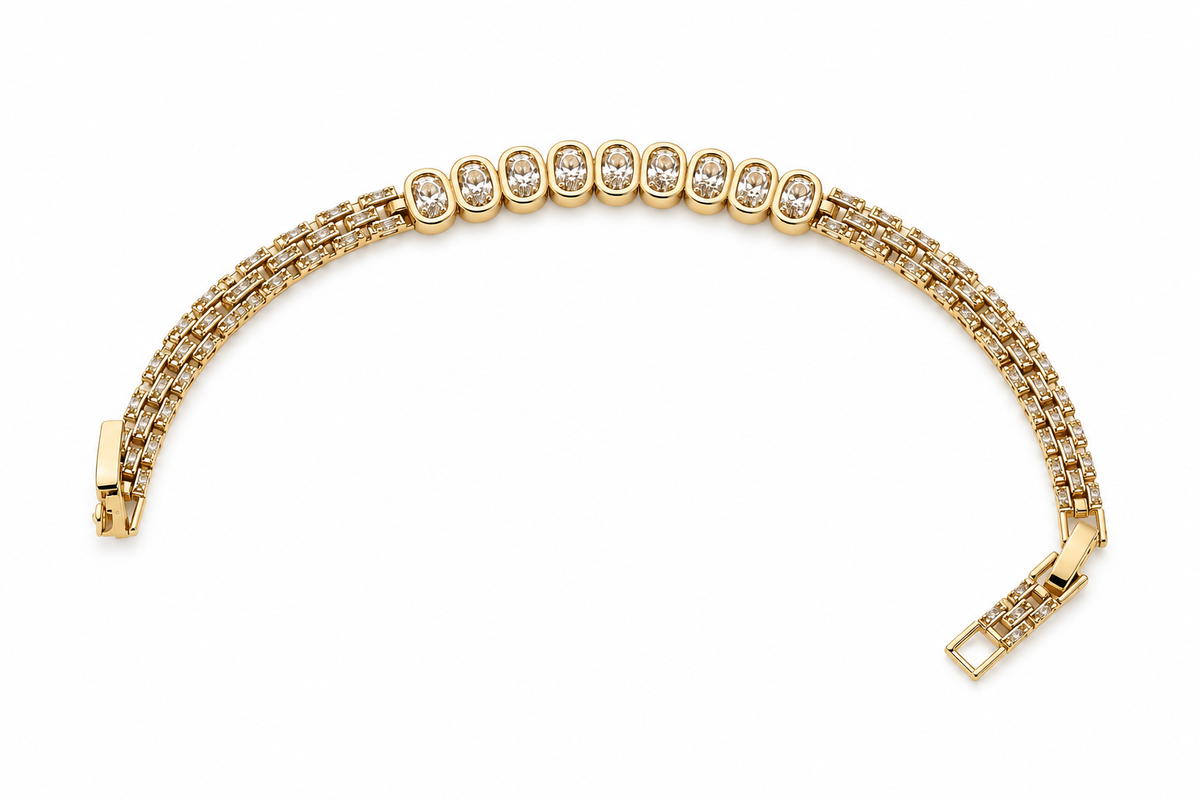 Oval Radiance Tennis Bracelet