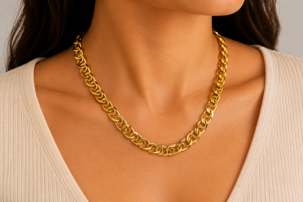 Statement Link Necklace