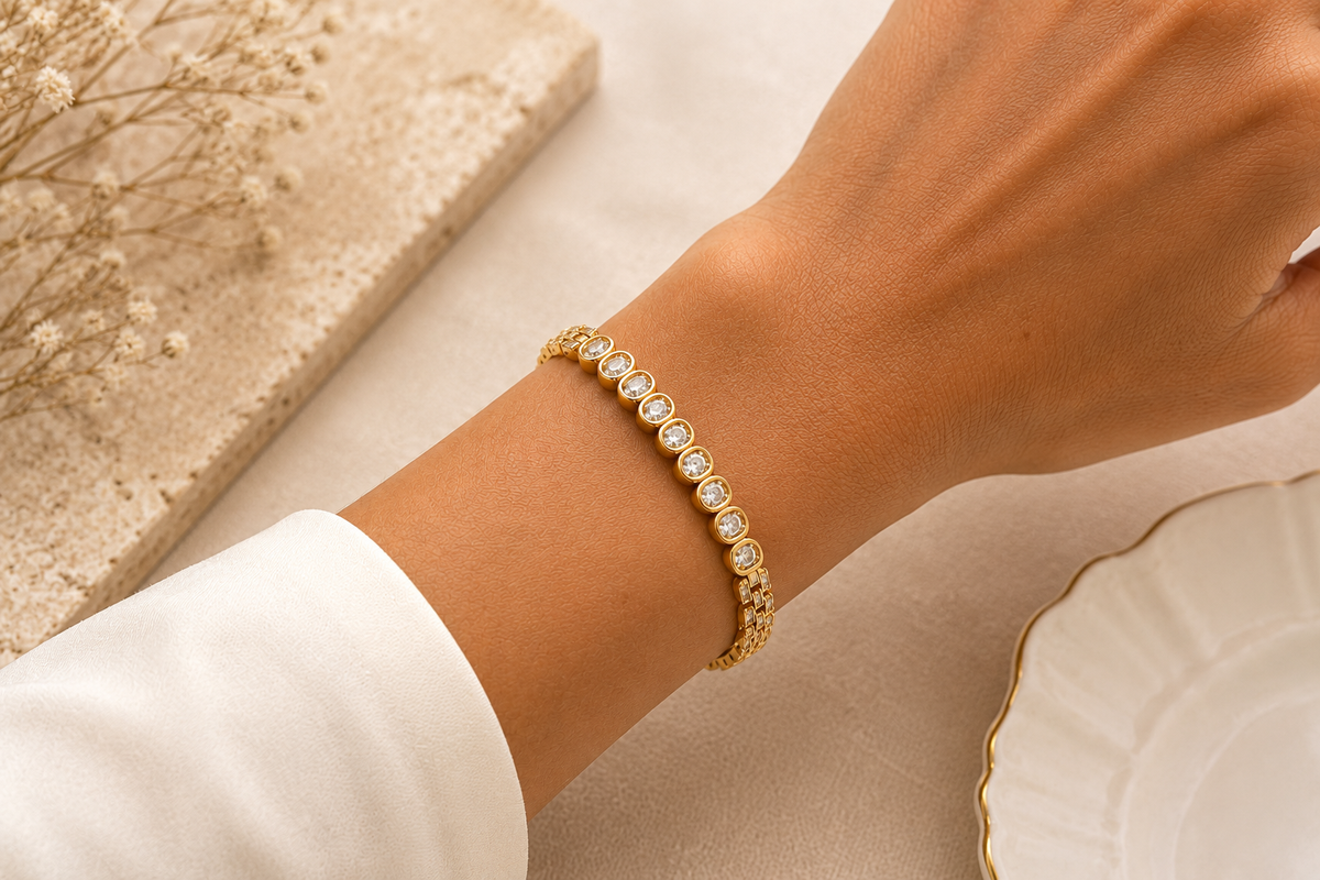 Oval Radiance Tennis Bracelet