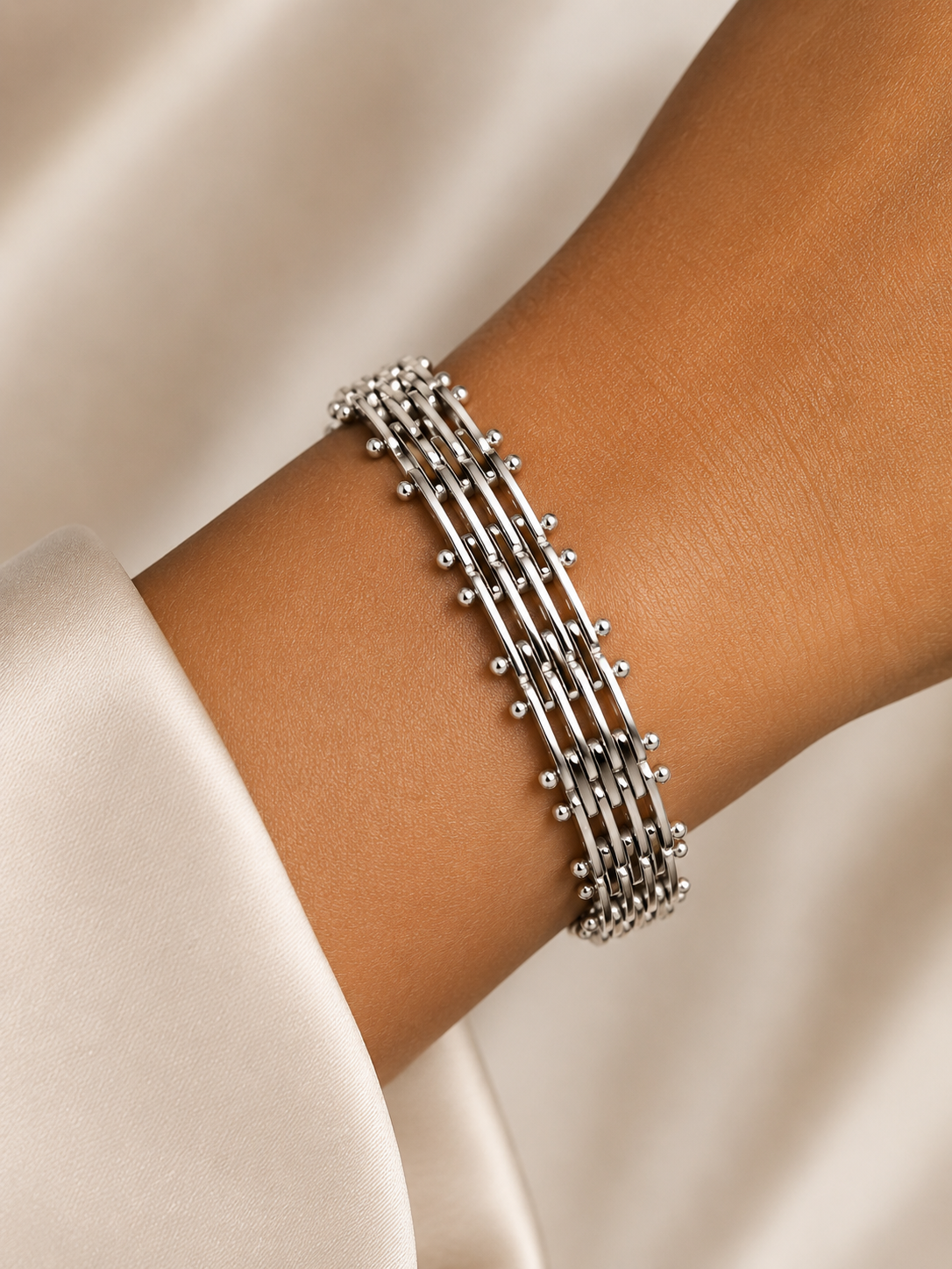 Silver Harmony Multi-Link Bracelet