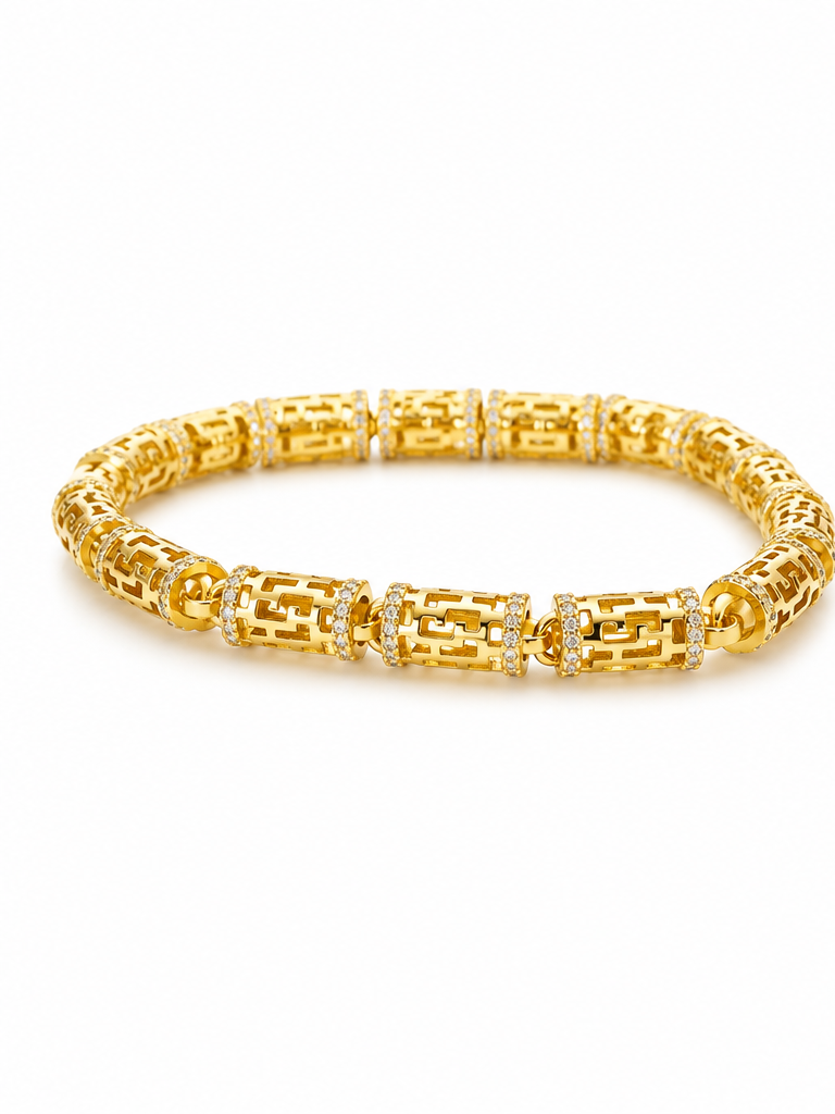 Imperial Mosaic CZ Bracelet